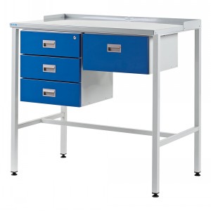 Team Leader Workstation Triple & Single Drawer